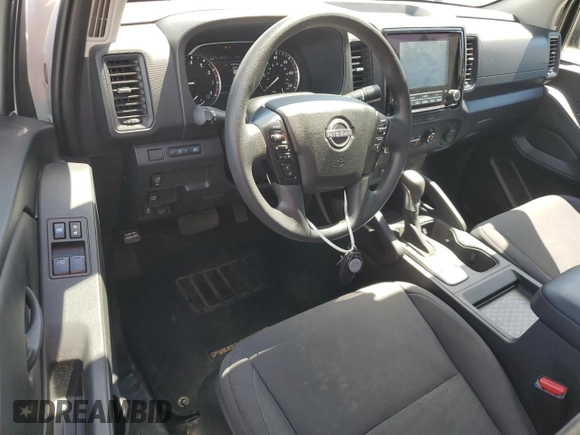 2023 Nissan Frontier S with VIN 1N6ED1CL1PN622400, listed as a Copart auction lot 61075485 with 41,481 mi miles and Salvage title. Bid and sale history available at DreamBid. Image 8.
