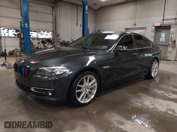 2016 BMW 5 Series 535i xDrive with VIN WBA5B3C52GD549580, listed as a IAAI auction lot 41726963 with 114,334 mi miles and . Bid and sale history available at DreamBid. Image 2.