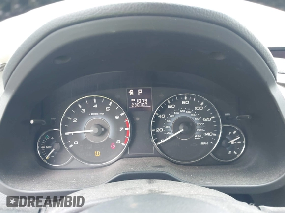 2010 Subaru Outback Premium All-Weather Anniversary with VIN 4S4BRCCC6A3353103, listed as a IAAI auction lot 42694827 with 230,107 mi miles and . Bid and sale history available at DreamBid. Image 7.