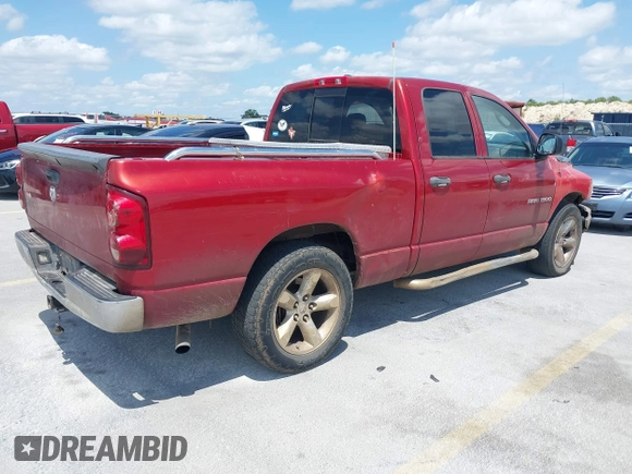 2007 Dodge 1500 SLT with VIN 1D7HA18247S238241, listed as a IAAI auction lot 42111324 with 257,729 mi miles and . Bid and sale history available at carsss.com. Image 4.