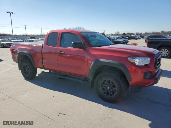 2021 Toyota Tacoma 4WD SR with VIN 3TYSZ5AN4MT035363, listed as a Copart auction lot 41880845 with 86,989 mi miles and Salvage Title. Bid and sale history available at carsss.com. Image 4.