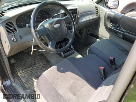 2004 Ford Ranger XL Fleet with VIN 1FTZR45E24PA01205, listed as a Copart auction lot 61978125 with 201,603 mi miles and Salvage title. Bid and sale history available at DreamBid. Image 8.