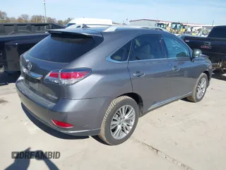 2013 Lexus RX 350 with VIN 2T2ZK1BA4DC113230, listed as a IAAI auction lot 41068317 with 104,470 mi miles and . Bid and sale history available at DreamBid. Image 4.