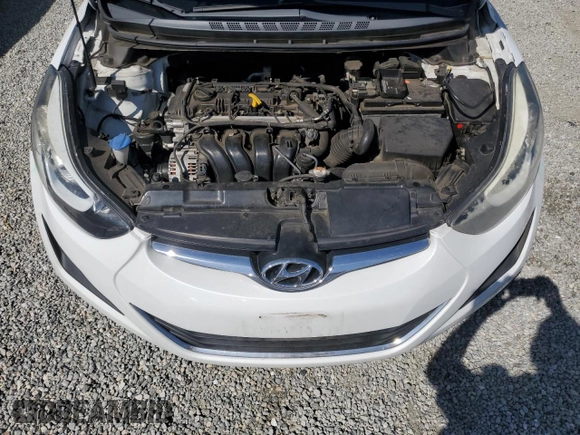 2015 Hyundai Elantra SE z VIN 5NPDH4AE1FH584223, wystawiony jako Copart lot #50069615 z przebiegiem 178 284 mil mil oraz Szkoda całkowita • Salvage title. Historia ofert i sprzedaży dostępna na DreamBid. Obrazek 11.