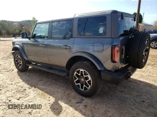 2024 Ford Bronco Outer Banks with VIN 1FMEE8BP5RLA58094, listed as a Copart auction lot 49248425 with 11,686 mi miles and Salvage title. Bid and sale history available at DreamBid. Image 2.