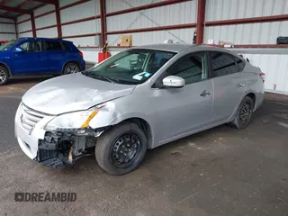2015 Nissan Sentra SR with VIN 3N1AB7AP2FY234094, listed as a IAAI auction lot 42191314 with 127,960 mi miles and . Bid and sale history available at DreamBid. Image 2.