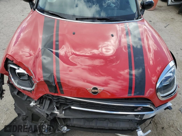 2024 MINI Countryman Cooper S with VIN WMZ53BR04R3R38803, listed as a Copart auction lot 76070924 with 11,384 mi miles and Salvage title. Bid and sale history available at DreamBid. Image 12.