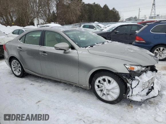 2015 Lexus IS 250 with VIN JTHCF1D27F5028966, listed as a Copart auction lot 44554245 with 79,385 mi miles and Clean Title. Bid and sale history available at carsss.com. Image 4.
