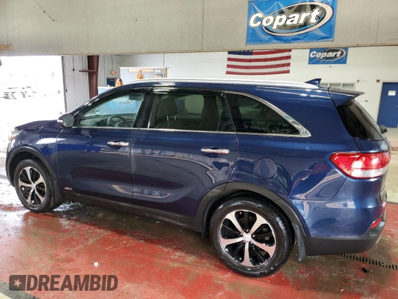 2017 Kia Sorento EX with VIN 5XYPHDA10HG276724, listed as a Copart auction lot 85522284 with 92,060 mi miles and Salvage Title. Bid and sale history available at carsss.com. Image 2.