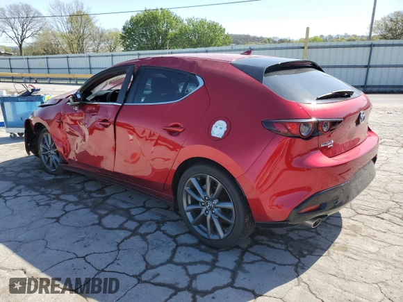 2019 Mazda 3 Preferred with VIN JM1BPBMM8K1125497, listed as a Copart auction lot 51796935 with Not Provided miles and Salvage Title. Bid and sale history available at DreamBid. Image 2.