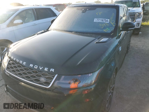 2018 Land Rover Range Rover Sport SE with VIN SALWG2RKXJA699180, listed as a Copart auction lot 77116754 with 46,595 mi miles and Non Repairable. Bid and sale history available at DreamBid. Image 5.