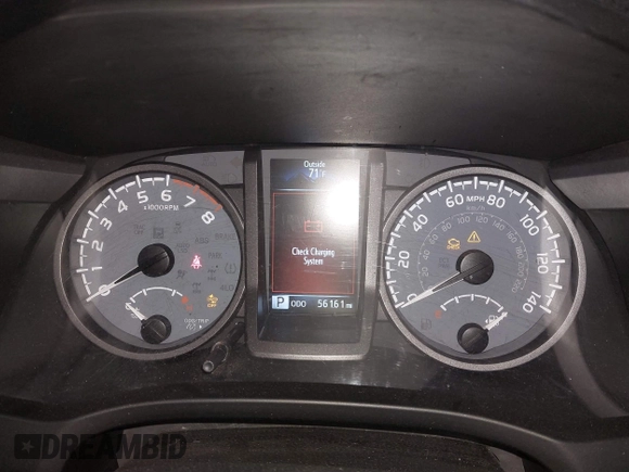 2021 Toyota Tacoma SR with VIN 3TMCZ5AN4MM448304, listed as a IAAI auction lot 42046932 with 56,161 mi miles and . Bid and sale history available at DreamBid. Image 7.