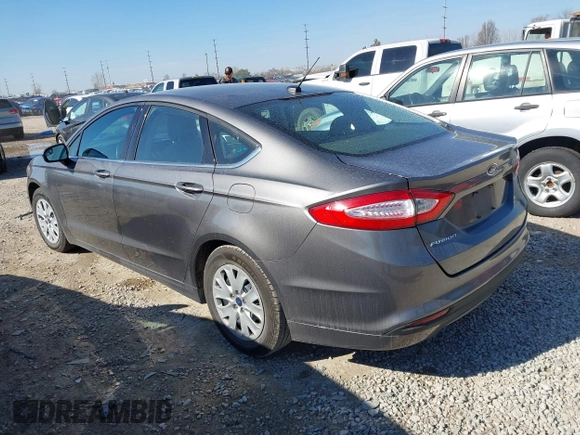 2014 Ford Fusion S with VIN 1FA6P0G79E5360991, listed as a IAAI auction lot 41884597 with 244,786 mi miles and . Bid and sale history available at DreamBid. Image 3.