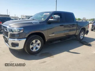 2025 Ram 1500 Big Horn with VIN 1C6SRFFP2SN679594, listed as a Copart auction lot 52986545 with 776 mi miles and Salvage title. Bid and sale history available at DreamBid. Image 1.