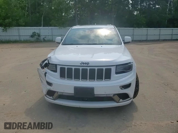 2015 Jeep Grand Cherokee High Altitude with VIN 1C4RJFCG8FC198172, listed as a Copart auction lot 60542165 with 137,313 mi miles and Salvage title. Bid and sale history available at DreamBid. Image 14.