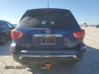 2017 Nissan Pathfinder Platinum with VIN 5N1DR2MN5HC641403, listed as a Copart auction lot 41779925 with 64,242 mi miles and Salvage Title. Bid and sale history available at carsss.com. Image 6.