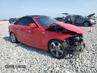 2012 BMW 1 Series 135i with VIN WBAUN7C58CVM26395, listed as a Copart auction lot 58126735 with 72,226 mi miles and Salvage title. Bid and sale history available at DreamBid. Image 4.