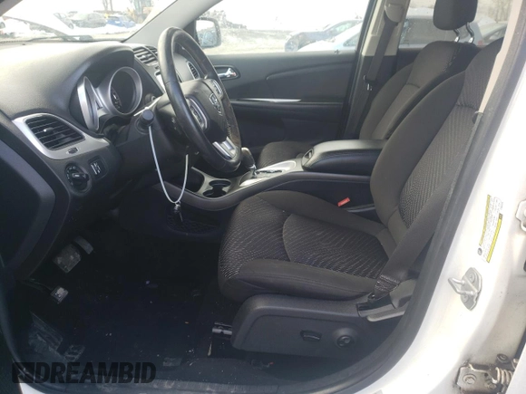 2015 Dodge Journey SXT with VIN 3C4PDCCGXFT681079, listed as a Copart auction lot 46429805 with 104,767 mi miles and Salvage title. Bid and sale history available at DreamBid. Image 7.