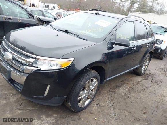 2013 Ford Edge Limited with VIN 2FMDK4KC4DBC46768, listed as a IAAI auction lot 41744838 with 166,087 mi miles. Bid and sale history available at carsss.com. Image 2.
