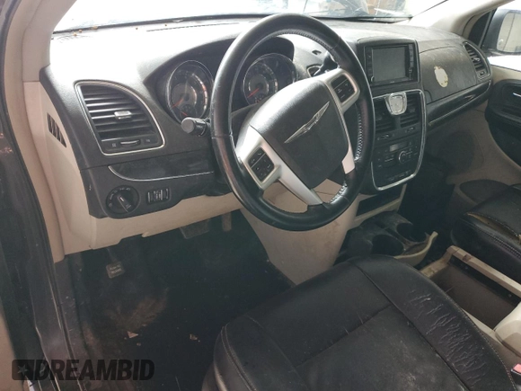2015 Chrysler Town & Country Touring with VIN 2C4RC1BG9FR695897, listed as a Copart auction lot 53899435 with Not Provided miles and Clean Title. Bid and sale history available at DreamBid. Image 8.
