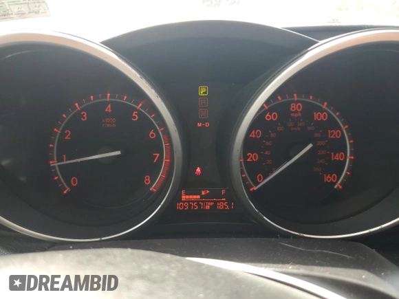 2010 Mazda 3 S Grand Touring with VIN JM1BL1S65A1238137, listed as a Copart auction lot 54245555 with 109,757 mi miles and Salvage Title. Bid and sale history available at DreamBid. Image 9.