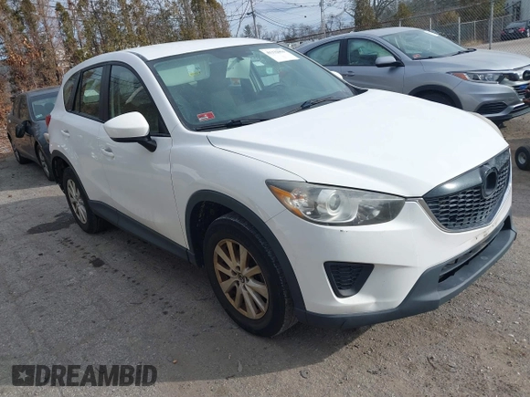 2013 Mazda CX-5 Sport with VIN JM3KE4BE5D0165212, listed as a IAAI auction lot 41332056 with 150,301 mi miles. Bid and sale history available at carsss.com. Image 1.
