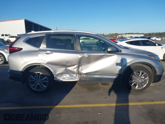 2022 Honda CR-V Touring with VIN 2HKRW2H90NH639946, listed as a IAAI auction lot 41857016 with 47,309 mi miles. Bid and sale history available at carsss.com. Image 13.