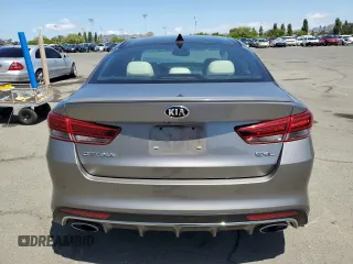 2017 Kia Optima SX Limited with VIN 5XXGV4L26HG138933, listed as a Copart auction lot 55078945 with 53,175 mi miles and Salvage title. Bid and sale history available at DreamBid. Image 6.