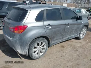 2013 Mitsubishi Outlander Sport ES with VIN 4A4AR3AU4DE001506, listed as a IAAI auction lot 41713089 with 148,769 mi miles. Bid and sale history available at carsss.com. Image 4.