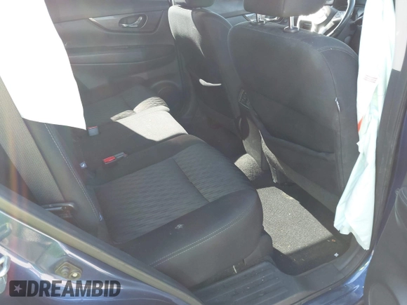 2017 Nissan Rogue SL with VIN 5N1AT2MV7HC884702, listed as a IAAI auction lot 41875438 with 107,738 mi miles. Bid and sale history available at carsss.com. Image 8.