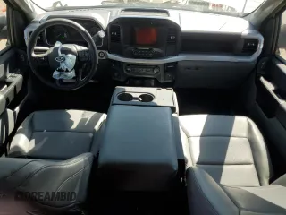 2023 Ford F-150 XL with VIN 1FTEW1C5XPKF56011, listed as a Copart auction lot 50724605 with 25,420 mi miles and Salvage title. Bid and sale history available at DreamBid. Image 8.