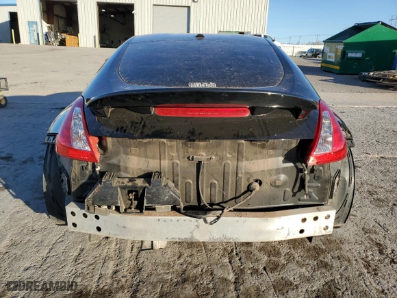 2013 Nissan 370Z with VIN JN1AZ4EH1DM381536, listed as a Copart auction lot 85336884 with 76473 miles and Salvage Title. Bid and sale history available at carsss.com. Image 6.