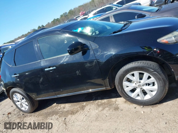 2012 Nissan Murano SL with VIN JN8AZ1MU6CW114622, listed as a IAAI auction lot 41812037 with 207,003 mi miles and . Bid and sale history available at carsss.com. Image 13.