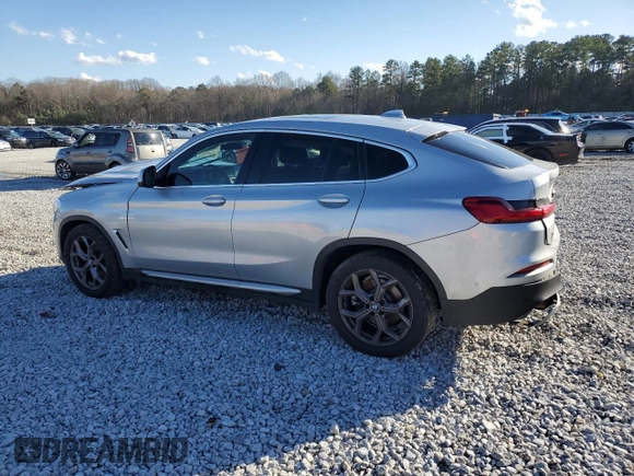 2021 BMW X4 xDrive30i with VIN 5UX2V1C04M9G96019, listed as a Copart auction lot 87287934 with Not provided miles and Salvage title. Bid and sale history available at DreamBid. Image 2.