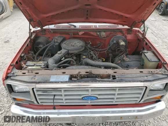 1985 Ford F-150 S with VIN 1FTDF15Y2FPA36888, listed as a Copart auction lot 87672205 with 90,046 mi miles and Clean title. Bid and sale history available at DreamBid. Image 11.