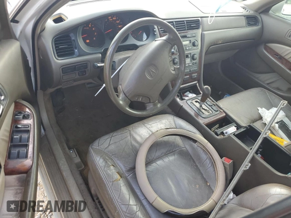 2002 Acura RL with VIN JH4KA96582C009199, listed as a Copart auction lot 72428694 with 0 mi miles and Salvage Title. Bid and sale history available at carsss.com. Image 8.