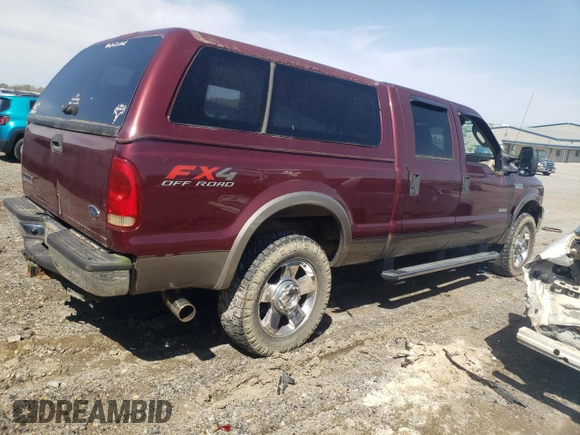 2006 Ford F-250 XL with VIN 1FTSW21P76ED34682, listed as a Copart auction lot 52133325 with 217,850 mi miles and Salvage title. Bid and sale history available at DreamBid. Image 3.
