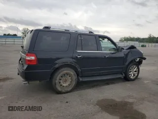 2017 Ford Expedition Limited z VIN 1FMJU1KT5HEA14847, wystawiony jako Copart lot #52169475 z przebiegiem 174 258 mil mil oraz Szkoda całkowita • Salvage title. Historia ofert i sprzedaży dostępna na DreamBid. Obrazek 3.