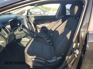 2017 Kia Forte5 LX with VIN KNAFK5A82H5705884, listed as a Copart auction lot 52519195 with 0 mi miles and Salvage Title. Bid and sale history available at carsss.com. Image 7.