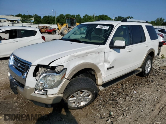 2007 Ford Explorer Eddie Bauer with VIN 1FMEU74E17UB30523, listed as a Copart auction lot 59090955 with 237,617 mi miles and Non repairable. Bid and sale history available at DreamBid. Image 1.