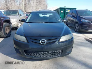 2007 Mazda Mazda6 i Sport VE with VIN 1YVHP80C975M17356, listed as a IAAI auction lot 41774360 with 221,026 mi miles. Bid and sale history available at carsss.com. Image 6.