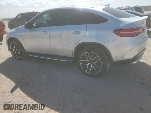 2017 Mercedes-Benz GLE 43 AMG with VIN 4JGED6EB7HA075089, listed as a Copart auction lot 48870285 with 120,601 mi miles and Salvage title. Bid and sale history available at DreamBid. Image 2.