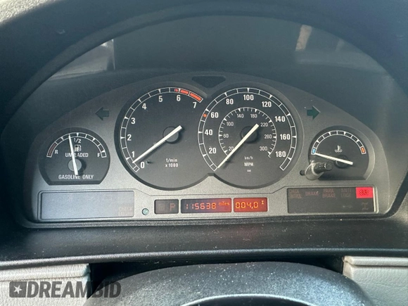 1997 BMW 8 Series z VIN WBAEF8325VCC31790, wystawiony jako Copart lot #85198614 z przebiegiem 115 638 mil mil oraz Czysty tytuł • Clean title. Historia ofert i sprzedaży dostępna na DreamBid. Obrazek 7.