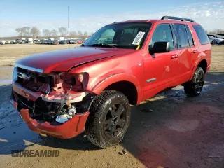 2008 Ford Explorer XLT with VIN 1FMEU73838UA85260, listed as a Copart auction lot 46946325 with 241,704 mi miles and Salvage Title. Bid and sale history available at carsss.com. Image 1.