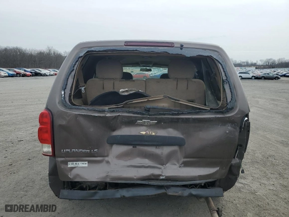 2008 Chevrolet Uplander LS with VIN 1GNDV23118D148589, listed as a Copart auction lot 49130294 with NaN miles and Salvage Title. Bid and sale history available at carsss.com. Image 6.