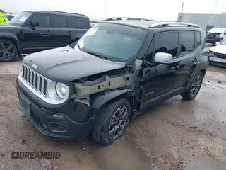 2016 Jeep Renegade Limited with VIN ZACCJADT9GPE06903, listed as a IAAI auction lot 41205563 with 115,171 mi miles and . Bid and sale history available at DreamBid. Image 2.