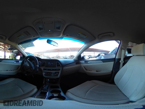 2015 Hyundai Sonata 2.4L SE with VIN 5NPE24AF2FH174710, listed as a IAAI auction lot 40464143 with 138,238 mi miles. Bid and sale history available at carsss.com. Image 18.