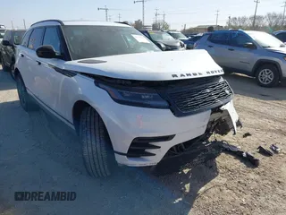 2025 Land Rover Range Rover Velar Dynamic SE with VIN SALYL2EX9SA398102, listed as a IAAI auction lot 41733681 with 13,205 mi miles and . Bid and sale history available at DreamBid. Image 1.