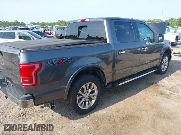 2017 Ford F-150 XL with VIN 1FTEW1EFXHFB61973, listed as a IAAI auction lot 42212263 with 109,220 mi miles and . Bid and sale history available at DreamBid. Image 4.