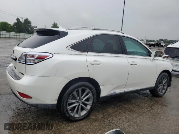 2010 Lexus RX 450h with VIN JTJBC1BA0A2400901, listed as a Copart auction lot 58485755 with 209,648 mi miles and Salvage title. Bid and sale history available at DreamBid. Image 3.